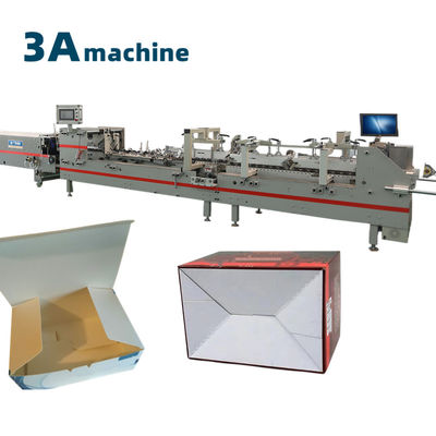 800AG-2 Gluer automático de pasta de bloqueio de fundo com bloqueio de choque Gluer de pasta de fundo de Gaotian Peças da máquina de papel