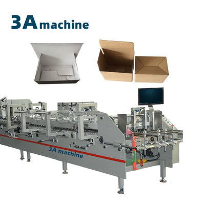 CQT900YG-2 Máquina de fabricação de caixas de cartão com fecho inferior pré-dobrado para embalagens de caixas de perfumes