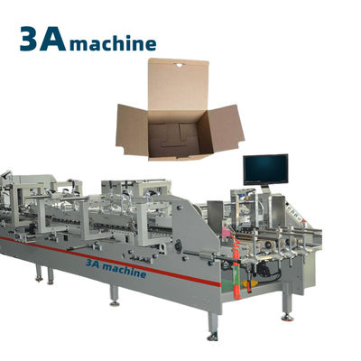 3A PLC CQT900YG-2 pré-dobrado caixa automática de fabricação de pasta máquina de colagem para colagem de caixas