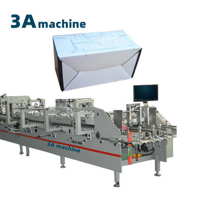 CQT900YG-2 Caixa de fechamento de fundo pré-dobrada, máquina de fazer pasta de colagem para impressoras