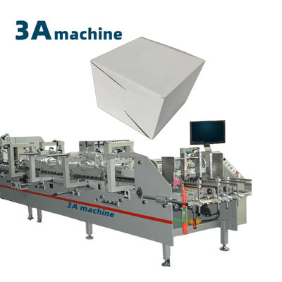 CQT 900YG-2 Máquina de colagem pré-dobrada de fecho inferior para produção de caixas de alimentos para viagem