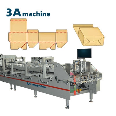 380V3P CQT 900YG-2 Pre-dobrado Bottom Lock caixa automática fazendo pasta máquina de cola