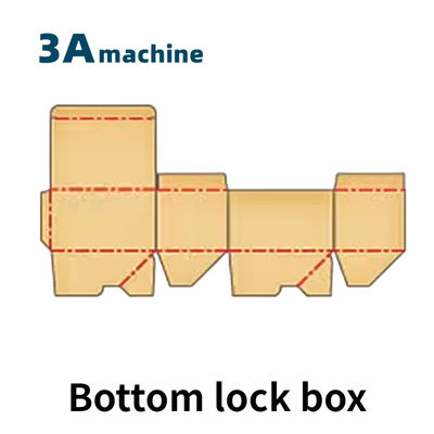 380V3P CQT 900YG-2 Pre-dobrado Bottom Lock caixa automática fazendo pasta máquina de cola