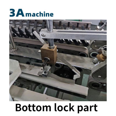 Máquina de colagem de caixas com controlo PLC e largura máxima do papel de 800 mm de cola de lado único