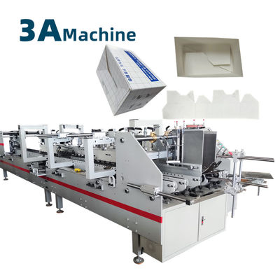 CQT 900YG-2 pré-dobrado Bloqueio de fundo de duas peças Automático cartão ondulado Folder Gluer Flexo Folder Gluer Machine
