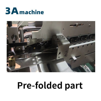 CQT 900YG-2 pré-dobrado Bloqueio de fundo de duas peças Automático cartão ondulado Folder Gluer Flexo Folder Gluer Machine