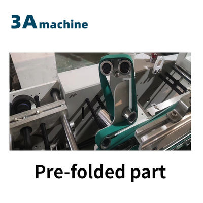 CQT 900YG-2 pré-dobrado Bloqueio de fundo de duas peças Automático cartão ondulado Folder Gluer Flexo Folder Gluer Machine