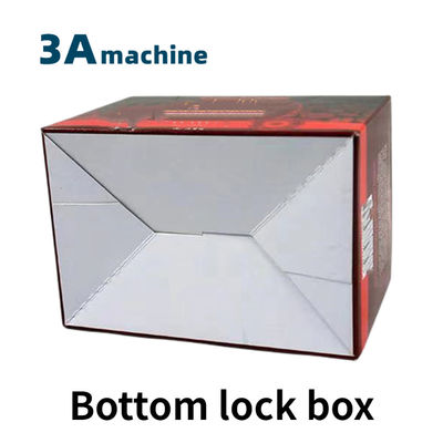 Máquina de colagem de caixas dobráveis com fecho de fundo pré-dobrado CQT 900YG-2 para cartão 250g-650g