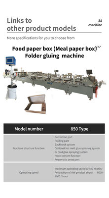 Condição CQT 900YG-2 Mini Folder Gluer para bloqueio inferior