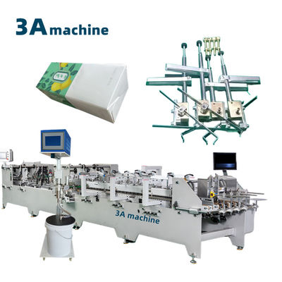 CQT 900YG-2 Automático de Caixa de Cartão Folder Gluer com cola fria solúvel em água