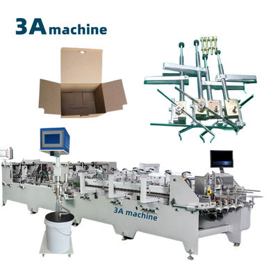 CQT 900YG-2 Máquina de colagem de envelopes de papel de caixa de pasta de bloqueio de fundo pré-dobrado