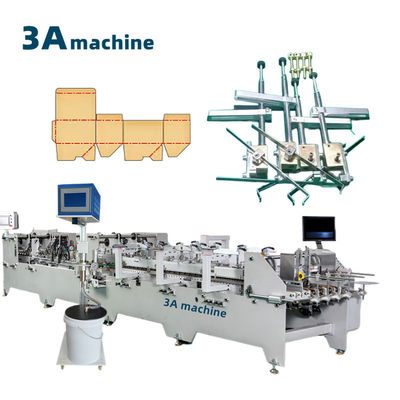 CQT*900YG-2 Bottom Lock Paper Lunch Box Making Machine para cartão 250g-650g Fabricado