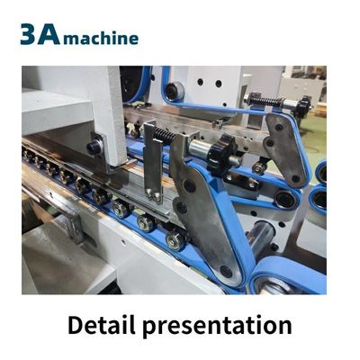 Velocidade máxima de 300 metros/minuto 380V3P CQT 650JYG Crash Lock Box Folder-Gluer