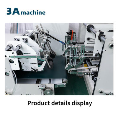 Máquina de colagem de caixa ondulada para pasta automática e máquina de colagem de fundo de bloqueio duplo