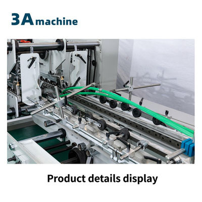 Máquina de colagem automática de folhas de caixa ondulada de dupla fechadura com modelo 1300 JGKW