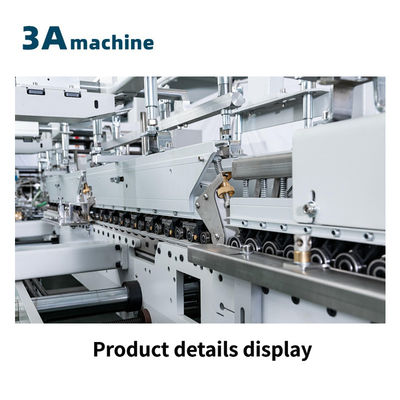 Máquina de colagem automática de folhas de caixa ondulada de dupla fechadura com modelo 1300 JGKW