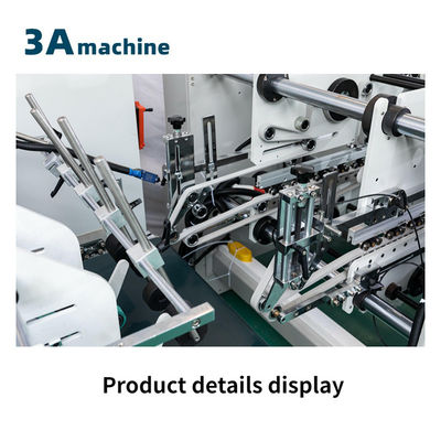 Máquina de colagem automática de folhas de caixa ondulada de dupla fechadura com modelo 1300 JGKW