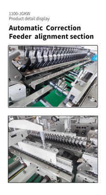 JGKW 1100 Gluer de pasta inferior de duplo bloqueio com espalhador de cola