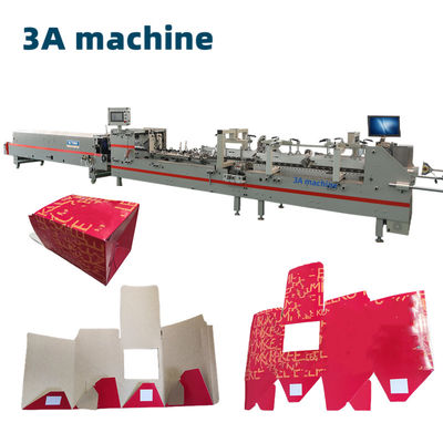 Máquina de colagem automática de pasta de caixa com cola lateral SHH800AG-2