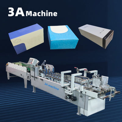 Material de embalagem de madeira 3ACQ**580D Máquina automática de fabricação de caixas de papel controlada por PLC