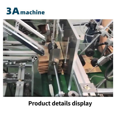 Função de recolha automática 1 Máquina de colagem de pasta de caixa ondulada com tensão 380v