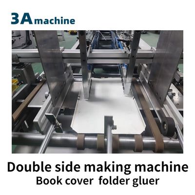 8.25M*1.2M*1.3M Máquina de colagem automática de capa de livro duplo lado