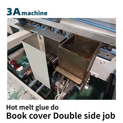 CQT-800BS Máquina automática de colagem lateral de capa de livro Máquina de caixa de dobragem e colagem