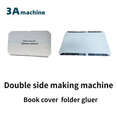 CQT-800BS Máquina automática de colagem lateral de capa de livro Máquina de caixa de dobragem e colagem