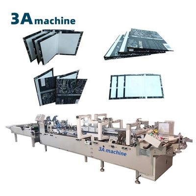 Caixa desdobrada Tamanho mínimo 150mm CQT-800BS Máquina de colagem lateral automática de capa de livro