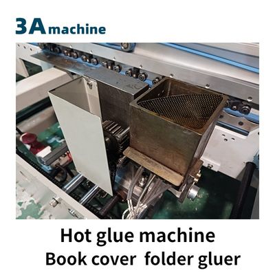 CQT-800BS Máquina de colagem lateral automática de capa de livro com largura máxima de 650 mm