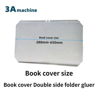 CQT-800BS Máquina de colagem lateral automática de capa de livro com largura máxima de 650 mm