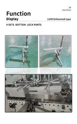 CQT1100 Máquina de colagem de dobragem automática de tipo melhorado para um desempenho consistente