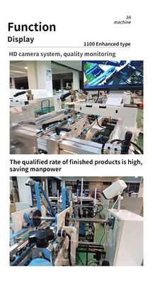 CQT1100 Máquina de colagem de dobragem automática de tipo melhorado para um desempenho consistente