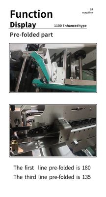 CQT1100 Máquina de colagem de dobragem automática de tipo melhorado para um desempenho consistente