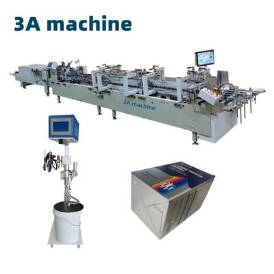 CQT-1100 Tipo aprimorado Máquina de colagem automática de caixa de colagem de caixa de colagem