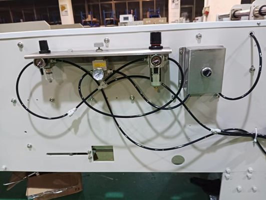 4300 KG CQT-1100 Gluer de pasta de bloqueio automático para fabricação de caixas de papelão