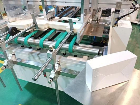 CQT-1100 Adesivo automático de folha de bloqueio inferior aprimorado para dobragem e colagem de mini-caixas