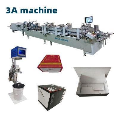10*1,2*1,3m CQT-900 Gluer para caixas pesadas