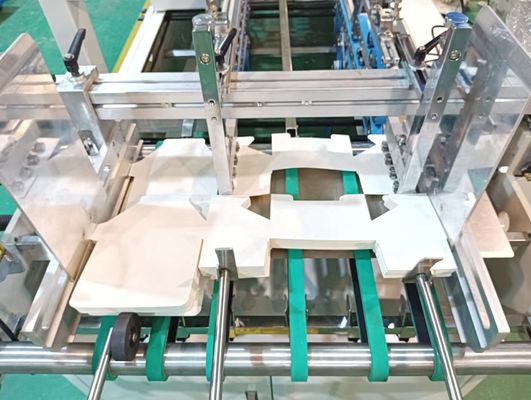 Máquina automática de dobragem e colagem de caixas CQT-900 aprimorada para colagem de cartão duplo