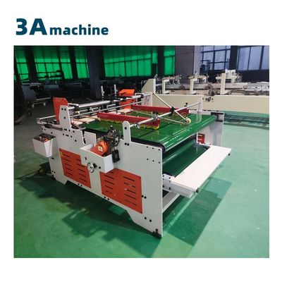 CQT-1800JGKW Prensa de cartão ondulado semiautomática de pasta de colagem 2360*2300*1250 mm