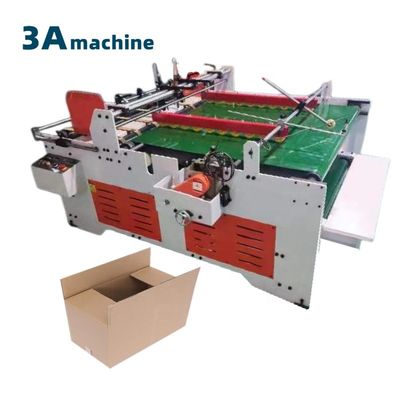 CQT-1800JGKW Prensa de cartão ondulado semiautomática de pasta de colagem 2360*2300*1250 mm
