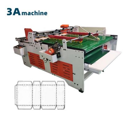 CQT-1800JGKW Semi-Automático Corrugado Cartão Press Folder Gluer