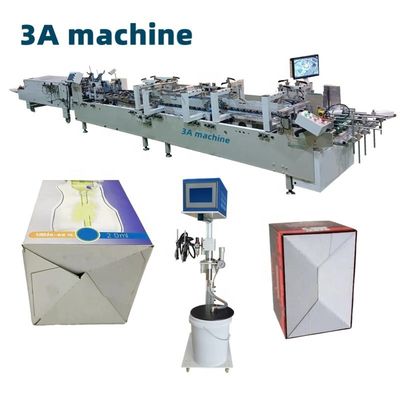 4200 KG CQT-900 Gluer para embalagens melhoradas
