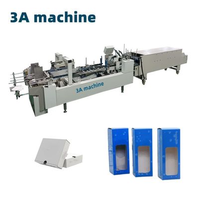 Condição CQT-800 Cartão/caixas corrugadas retas, máquina de colagem de pasta 250 m/min