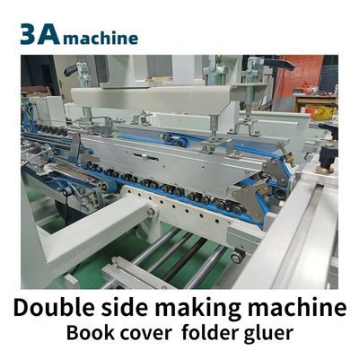250m/min Velocidade PLC Componentes do núcleo CQT-800BS Máquina de colagem lateral automática de capa de livro