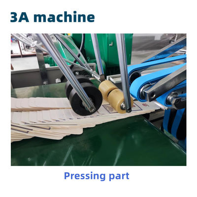 Máquina de dobragem e colagem de caixa de cola lateral altamente automatizada CQT-650 para produção rápida