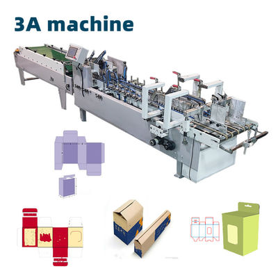 4Máquina de colagem de cola fria solúvel em água de 0,5 kW para dobragem e colagem automática ZH800