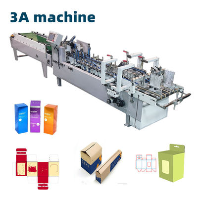 4Máquina de colagem de cola fria solúvel em água de 0,5 kW para dobragem e colagem automática ZH800