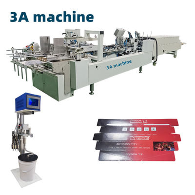 CQT-800 Máquina de colagem automática para folhas de alumínio e caixas de embalagem de folhas de estanho