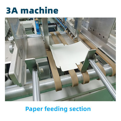 Máquina de colagem automática de embalagem de papel alumínio e papel de estanho CQT-800